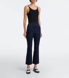 Veronica Beard Kimra cropped flared jeans