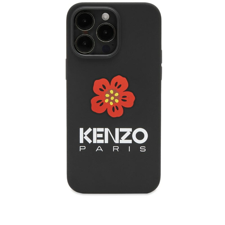 Photo: Kenzo Paris Men's Boke Iphone 14 Pro Max Case in Black
