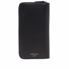 Common Projects Men's Continental Wallet in Black