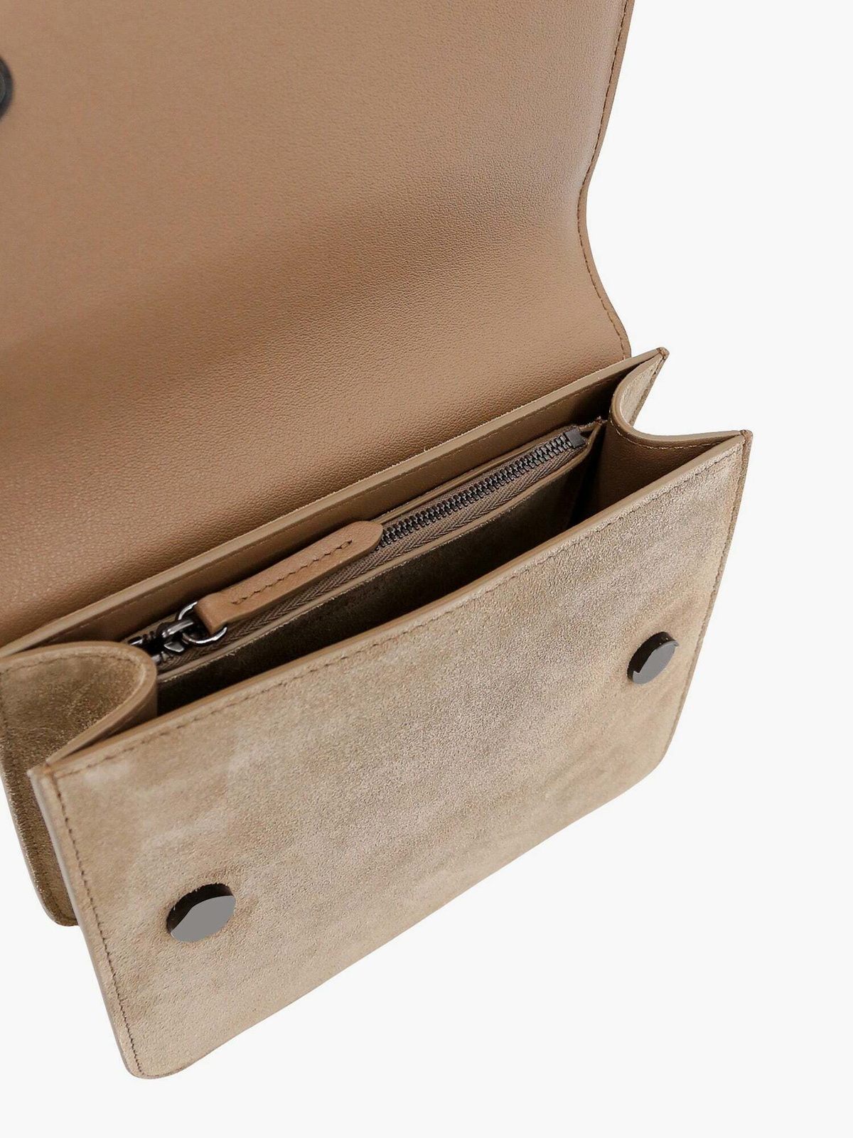 Brunello Cucinelli Gray Polyamide Shoulder Bag