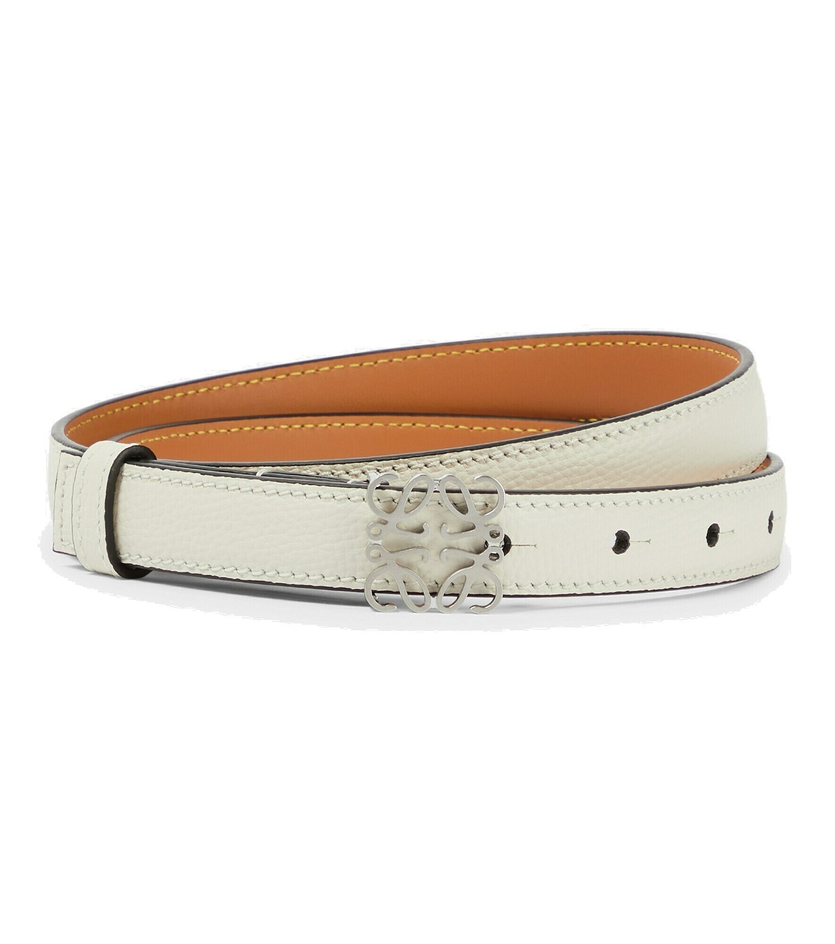Loewe - Anagram leather belt Loewe