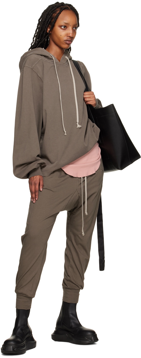 Rick Owens DRKSHDW Black Beatle Abstract Boots