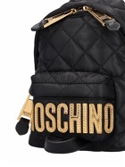 MOSCHINO - Logo Quilted Mini Backpack