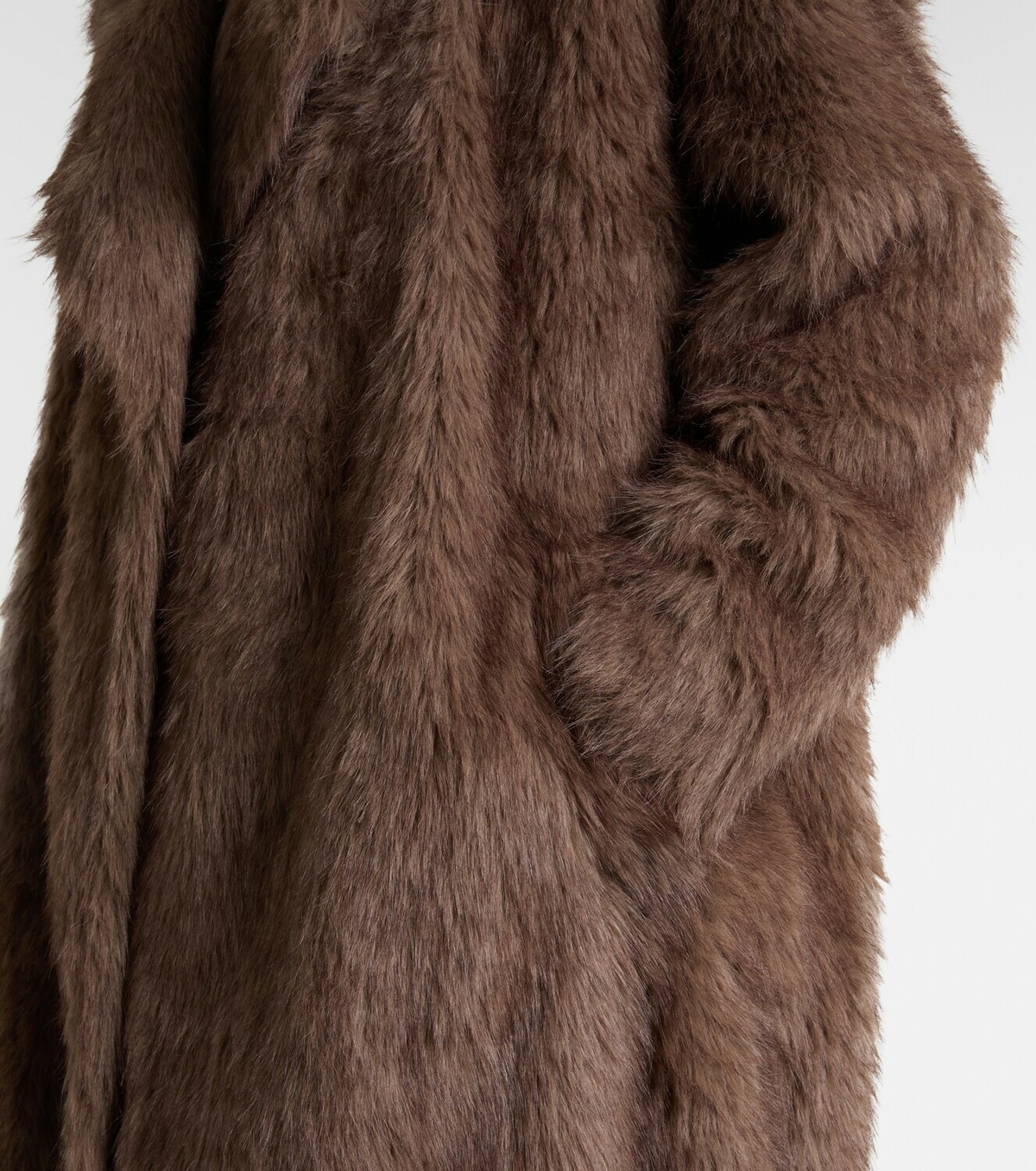 Xu Zhi Faux fur coat