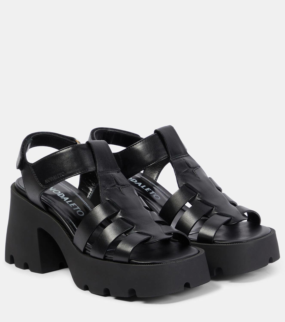 Nodaleto Bulla Emma leather platform sandals