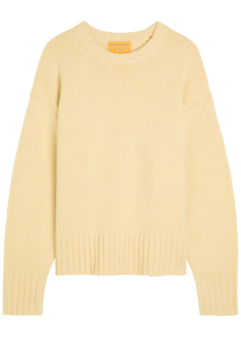 Guest In Residence Cozy Cashmere Jumper Cream