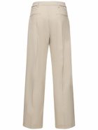 DION LEE - Wool Interlock Mid Rise Wide Pants