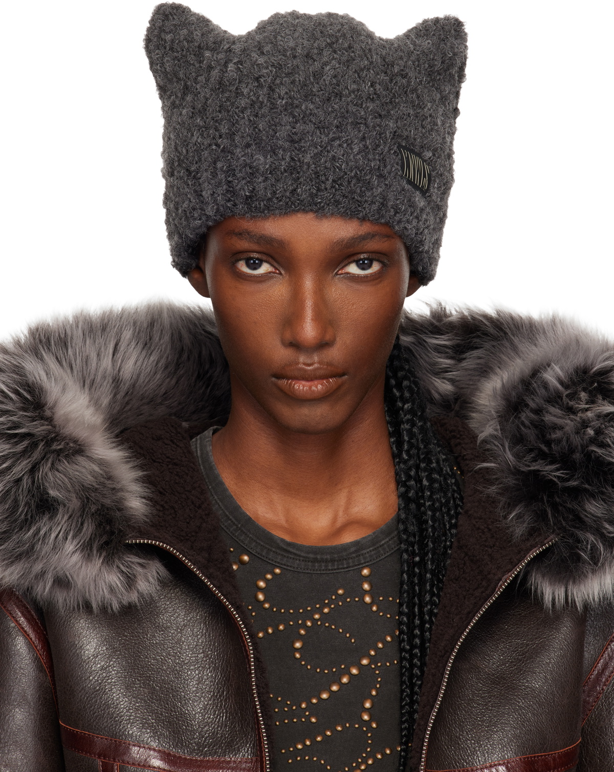 KNWLS Gray Precious Beanie