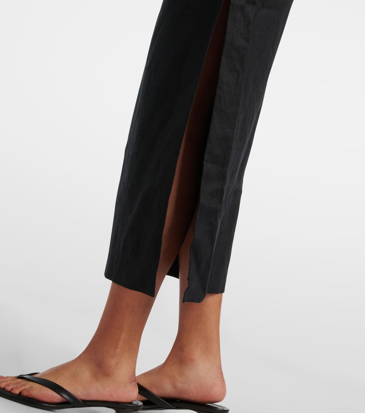 SIR Linen midi dress