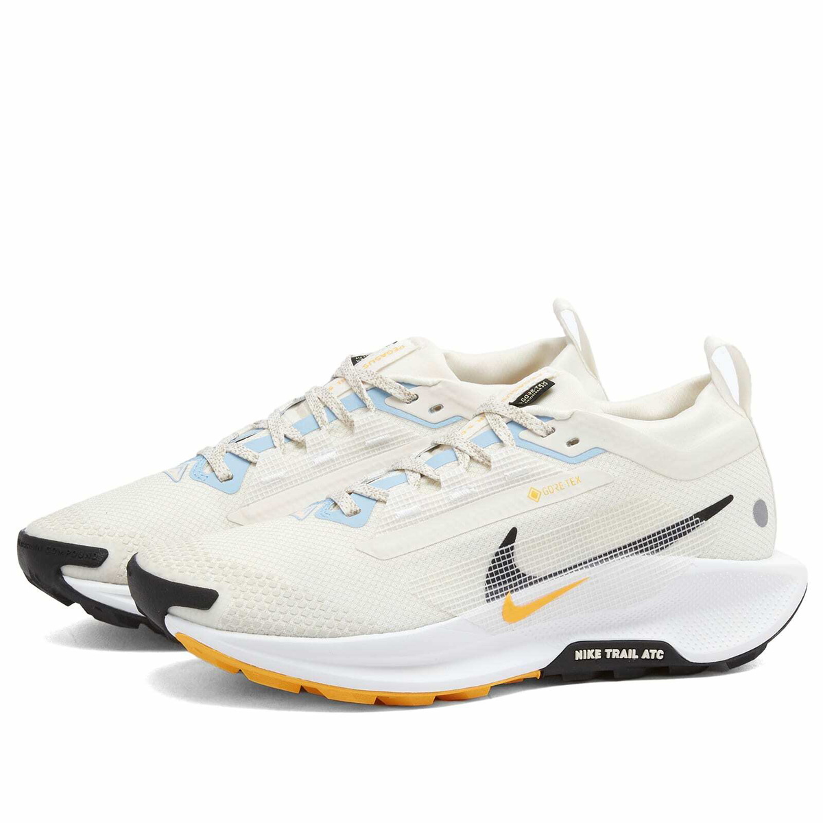Nike Running Women's Nike Pegasus Trail 5 Gore-Tex Sneaker in Phantom/Black/White/University Gold