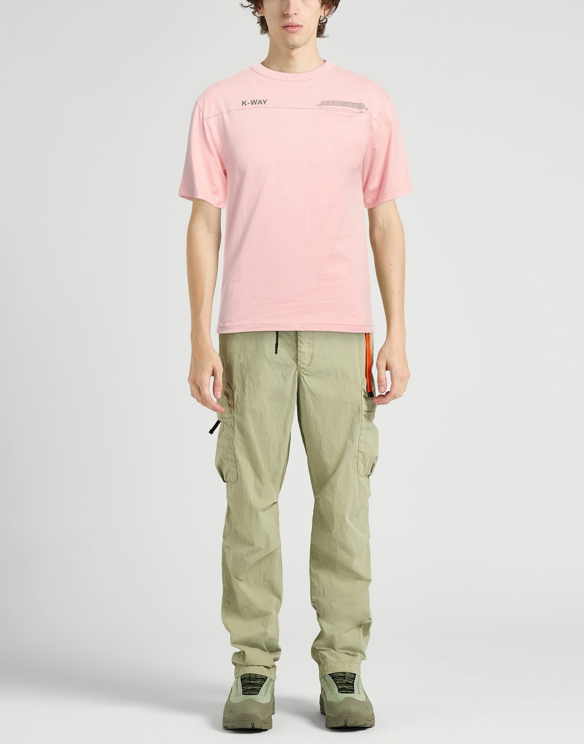 K-way Mens T-shirt in Pink
