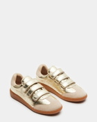 Steve Madden Momentum Sneakers in Gold