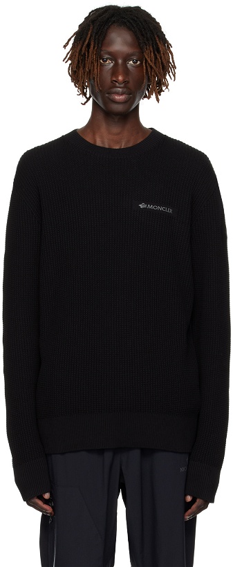 Photo: Moncler Black Bonded Sweater