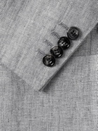 Kiton - Linen Blazer - Gray