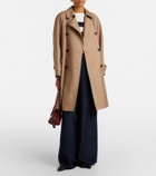 Max Mara Alessio cotton-blend gabardine trench coat