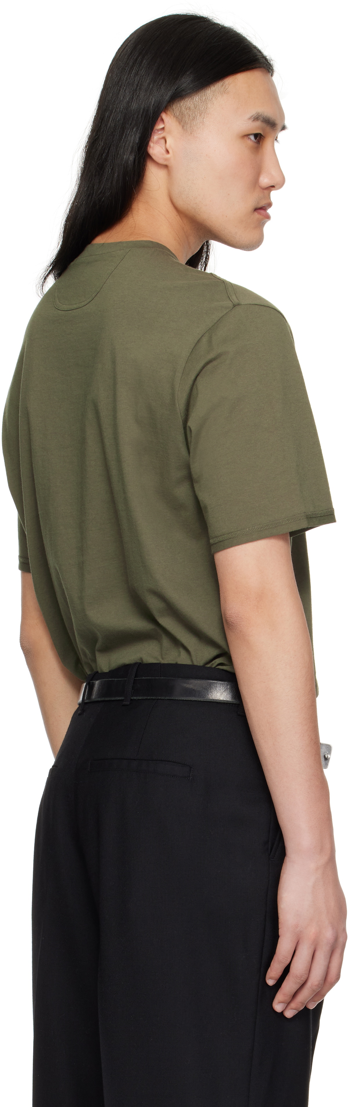 Commission Khaki Reverse T-shirt