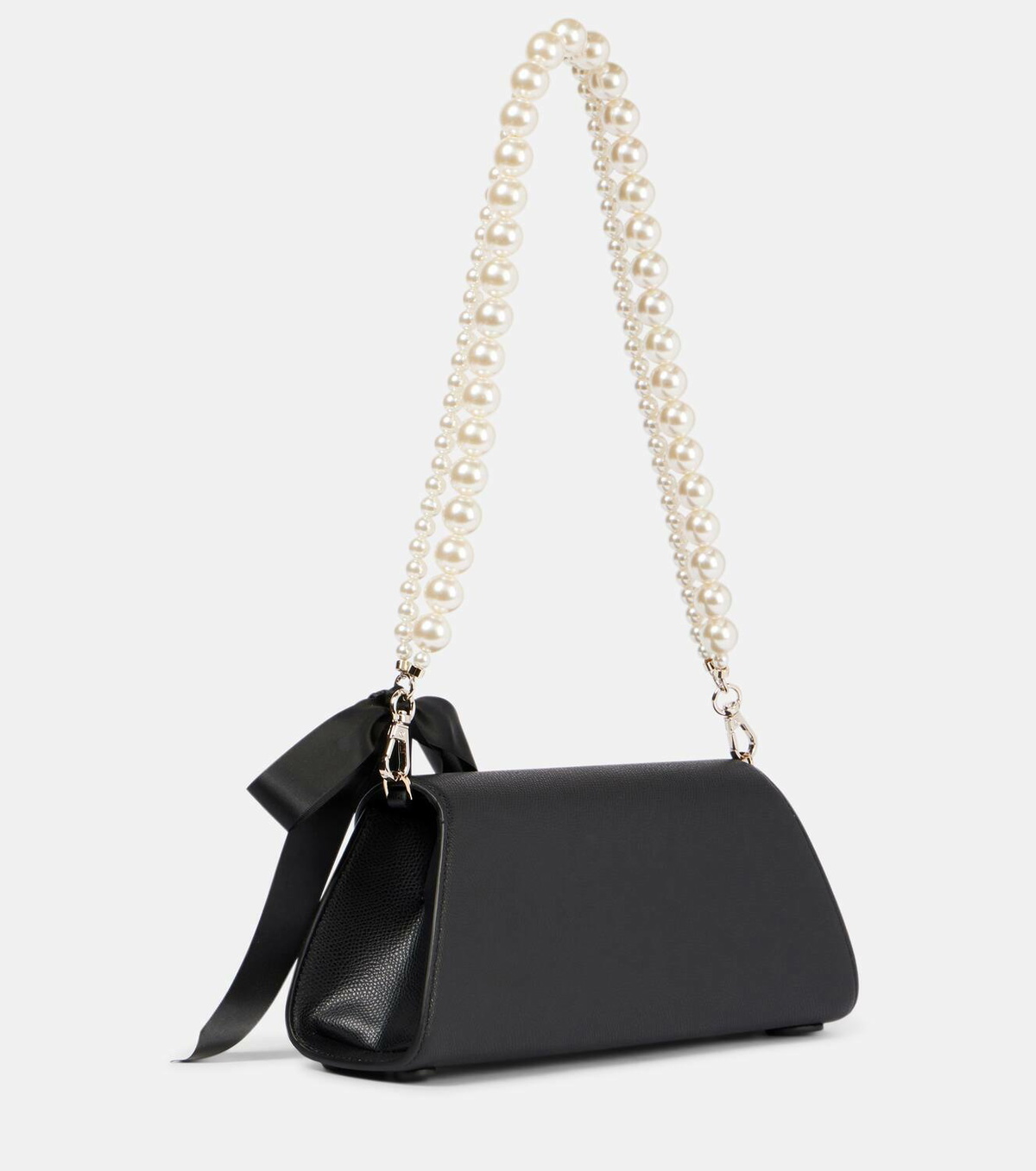 【国内発関税無】SIMONE ROCHA ミニ バレンタイン バッグ Valentine Mini leather tote bag in pink - Simone Rocha