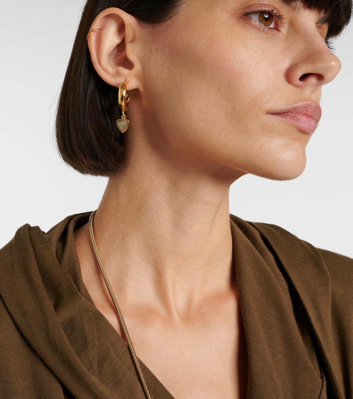 Isabel Marant Embellished hoop earrings