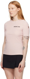 Moncler Grenoble Pink Maglia T-Shirt