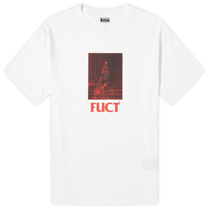 Photo: FUCT Men's Washed Jesus T-Shirt in White