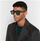 Brioni - Square-Frame Acetate Sunglasses - Black
