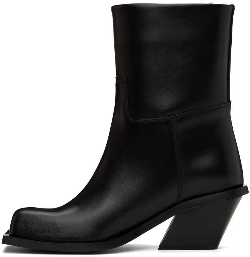 GIABORGHINI Black Blondine Ankle Boots