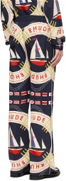 Rhude Blue Flag Sail Trousers