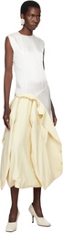D'heygere SSENSE Exclusive Bridal Capsule Rose Print Single Earring