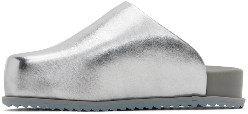 YUME YUME Silver Truck Slide Slip-On Loafers