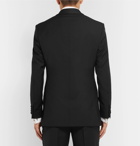 Richard James - Black Slim-Fit Wool and Mohair-Blend Tuxedo Jacket - Black