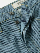KAPITAL - Century Slim-Fit Straight-Leg Embroidered Jeans - Blue