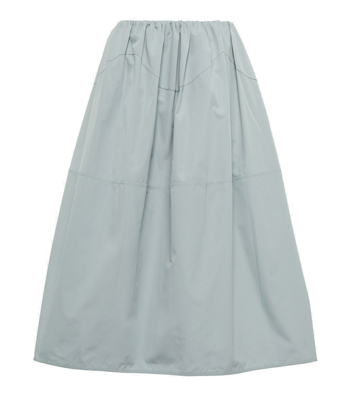 JIL SANDER★素敵！Leopard-print poplin midi skirt JIL SANDER Leopard-print cotton-blend poplin midi skirt