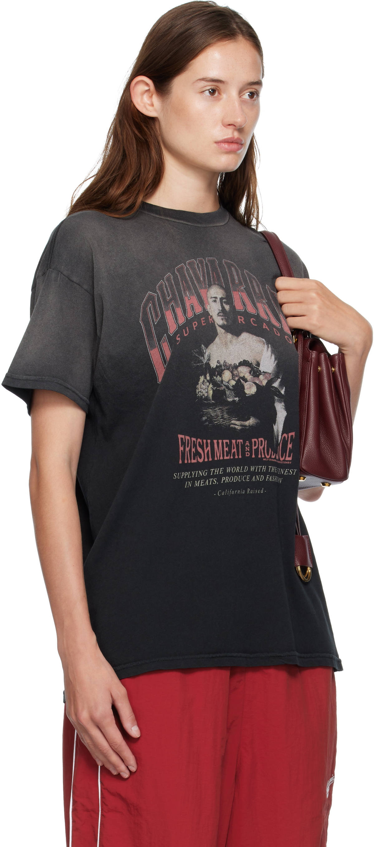 WILLY CHAVARRIA Black San Chachi Produce Easy T-shirt
