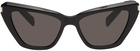 Saint Laurent Black SL 466 Sunglasses