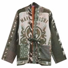 Maharishi Men's Maha Dry Goods Kimono in Ecru/Olive