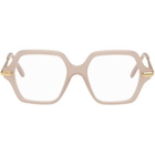 LOEWE Taupe Slim Glasses