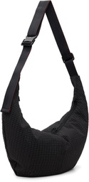 Comme des Garçons Homme Black Grid Check Pattern Bag