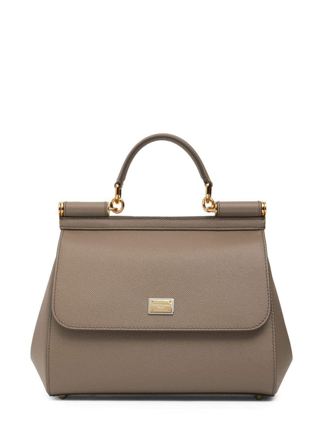 Medium Sicily Top Handle Bag in Dauphine Leather main image 1