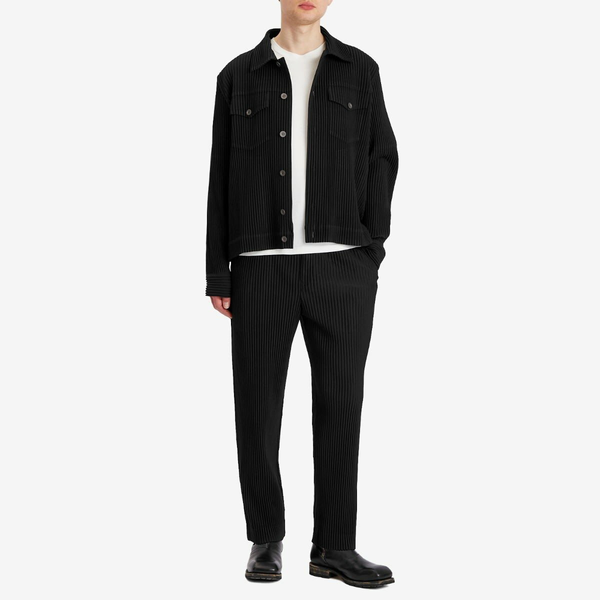 HOMME PLISSE ISSEY MIYAKE ジャケット ブラック BASICS – ISSEY MIYAKE ONLINE STORE