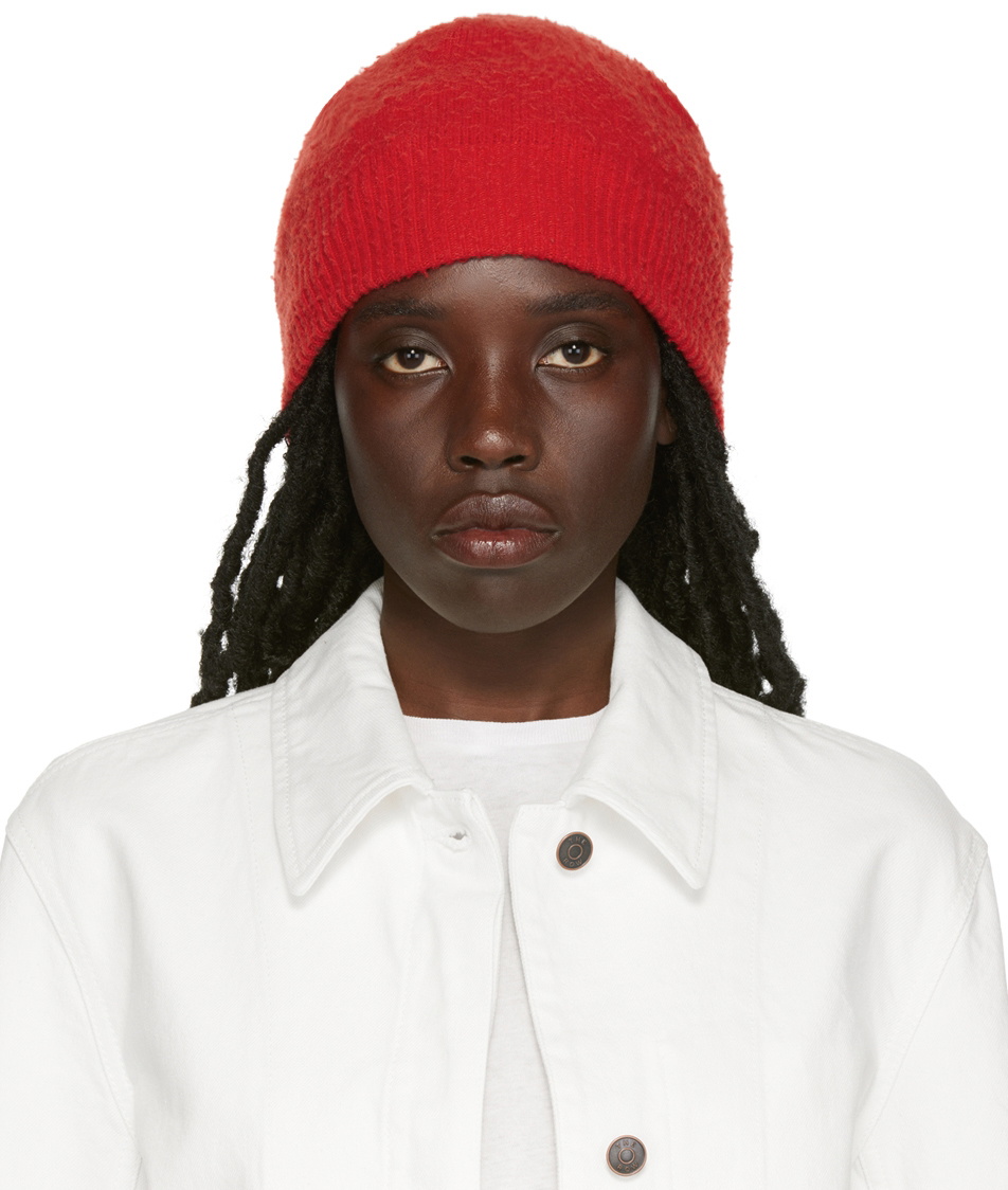 The Row Red Nidhi Beanie The Row