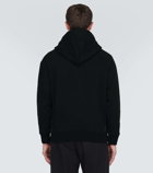 Moncler Genius x Adidas down-paneled jersey hoodie