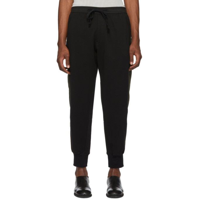 Ziggy Chen Black Jersey Lounge Pants Ziggy Chen