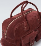 Brunello Cucinelli Suede duffel bag