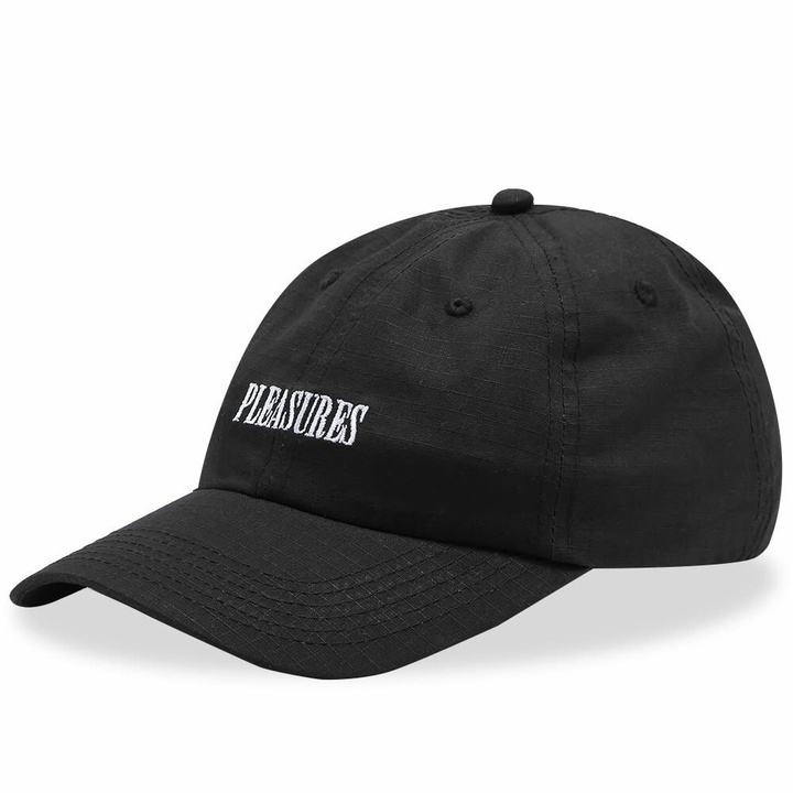 Photo: Pleasures Men's Balance Polo Cap in Black