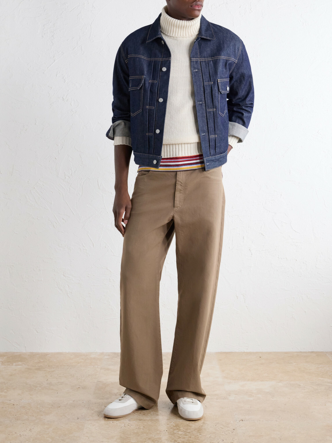 Stòffa - Cashmere Rollneck Sweater - Neutrals