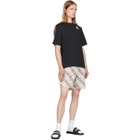 Burberry Black Logo Slides