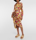Clergerie - Frieda raffia platform sandals