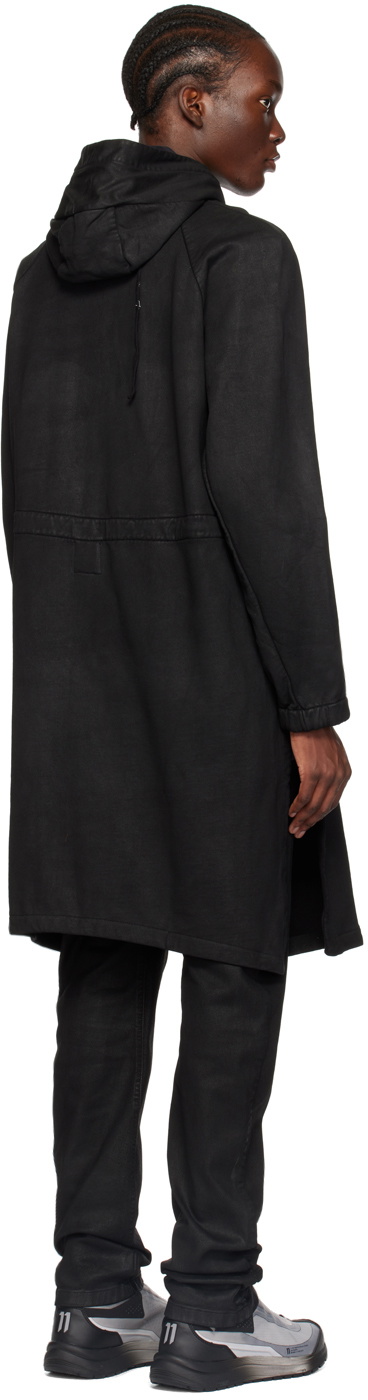 11 by Boris Bidjan Saberi Black Z4 Coat