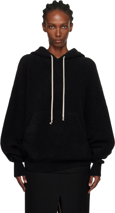Photo: Rick Owens Black Concordians Hun Hoodie