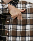 Norse Projects Algot Mixed Flannel Check Multi - Mens - Longsleeves